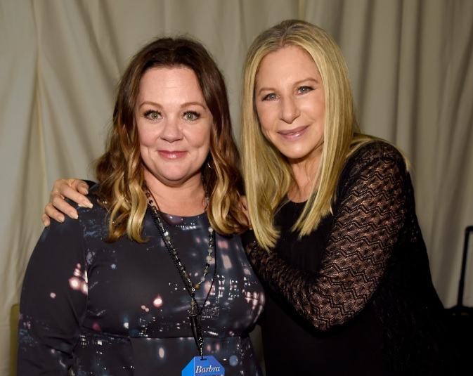 Melissa McCarthy is asked about the Ozempic in public by Barbra Streisand.