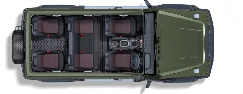 Force Gurkha 5 Door features