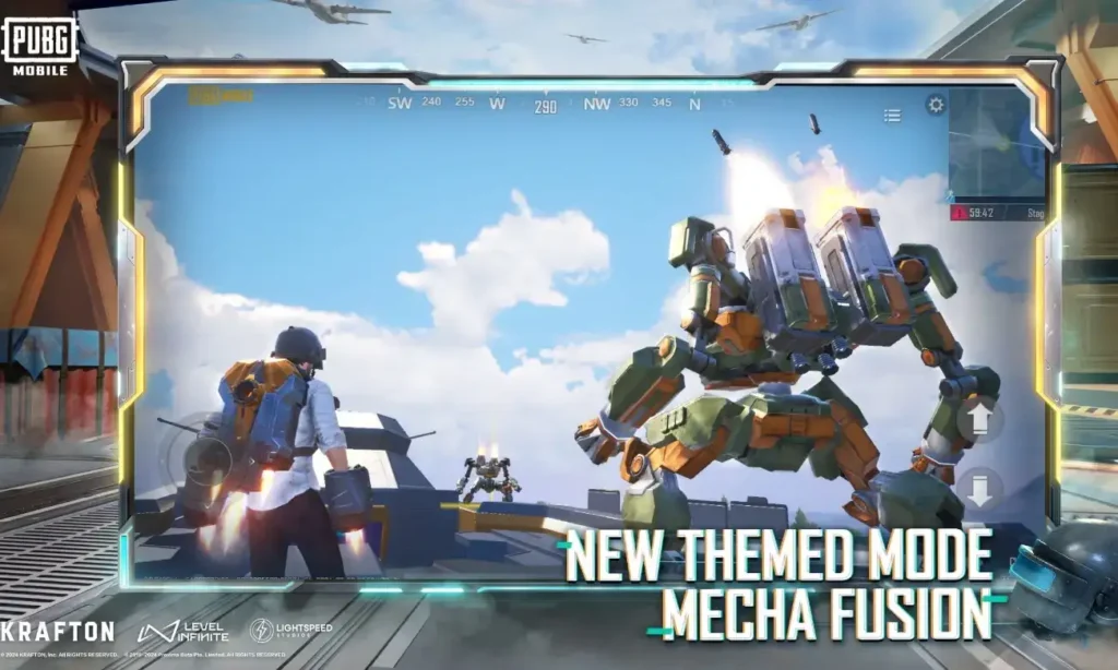 PUBG Mobile 3.2 update announced Mecha Fusion mode Steel Ark 120fps support