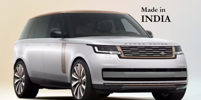 First Indian-made Range Rover