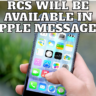 RCS Apple Messages.