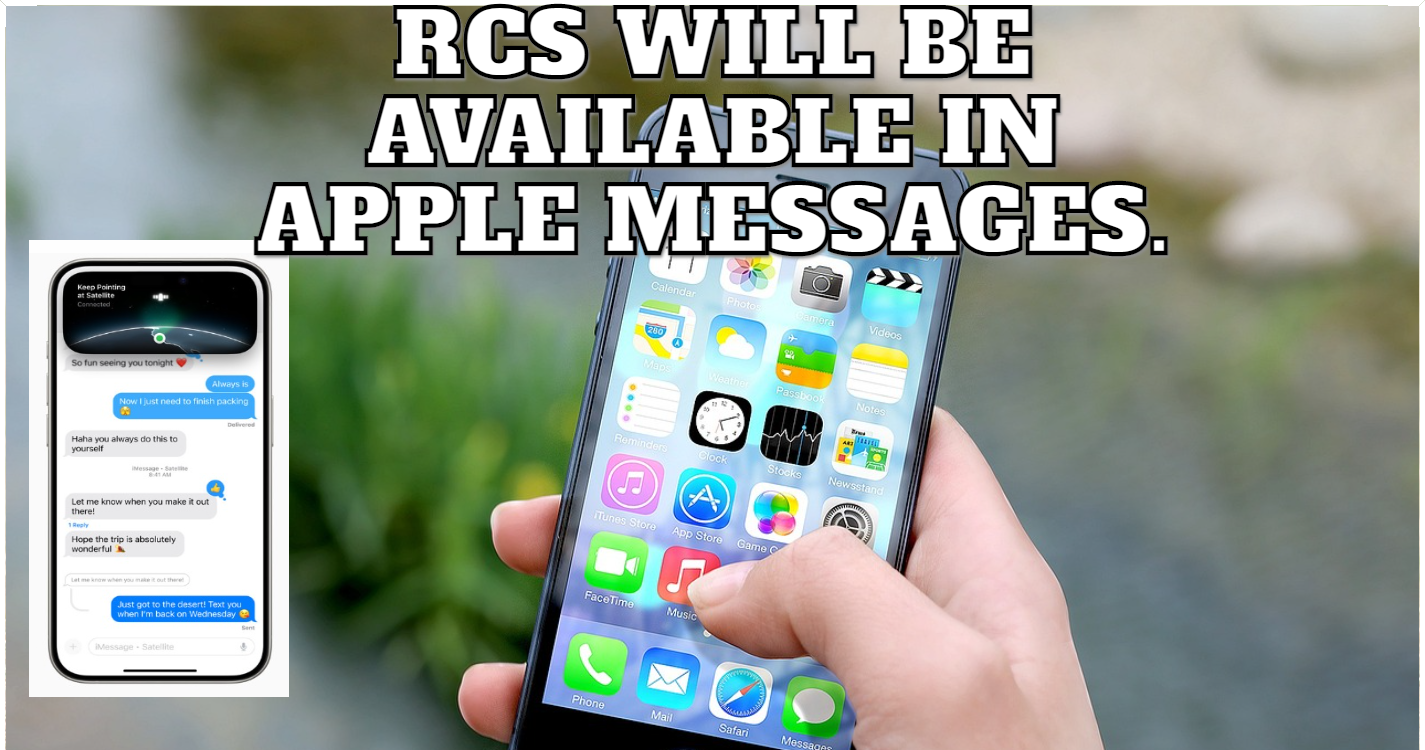 RCS Apple Messages.