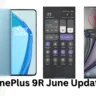 OnePlus 9R gets June update